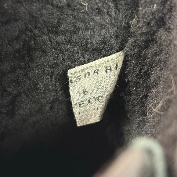 Frye Black Leather Mid-Calf Heeled Boots - Picture 8 of 10